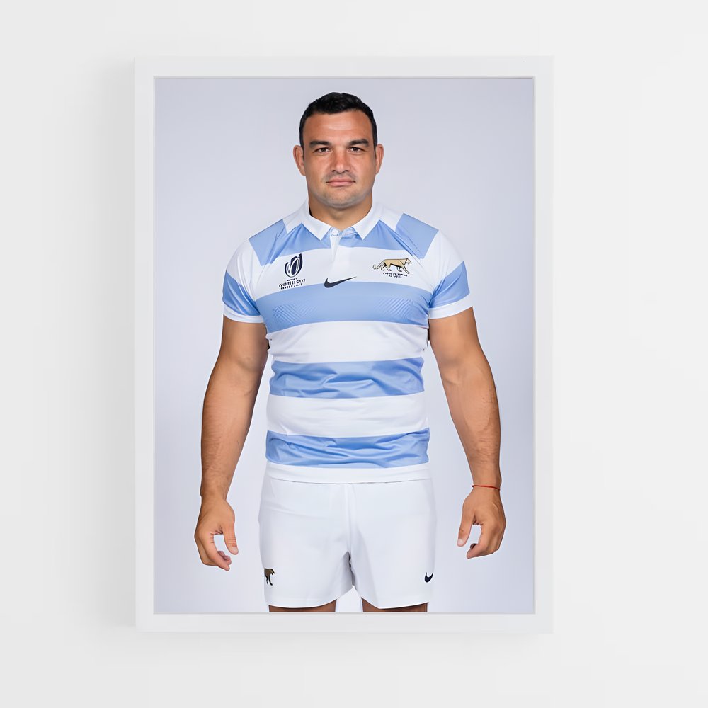 Poster Agustin creevy – affiche Rugby (vue 3)